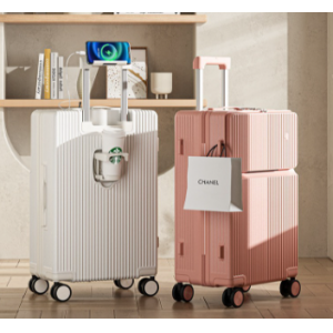 多功能行李箱大容量旅行箱女24寸高颜值登机箱男 密码箱包